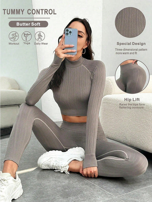 Seamless Yoga Set-TZ491