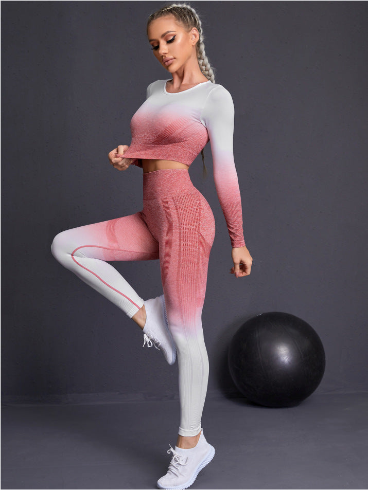 Seamless Yoga Set-TZ072-2