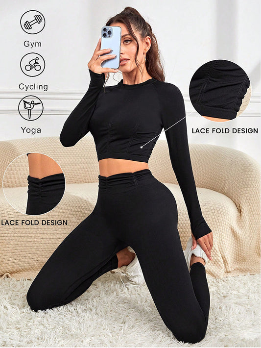 Seamless Yoga Set-TZ490